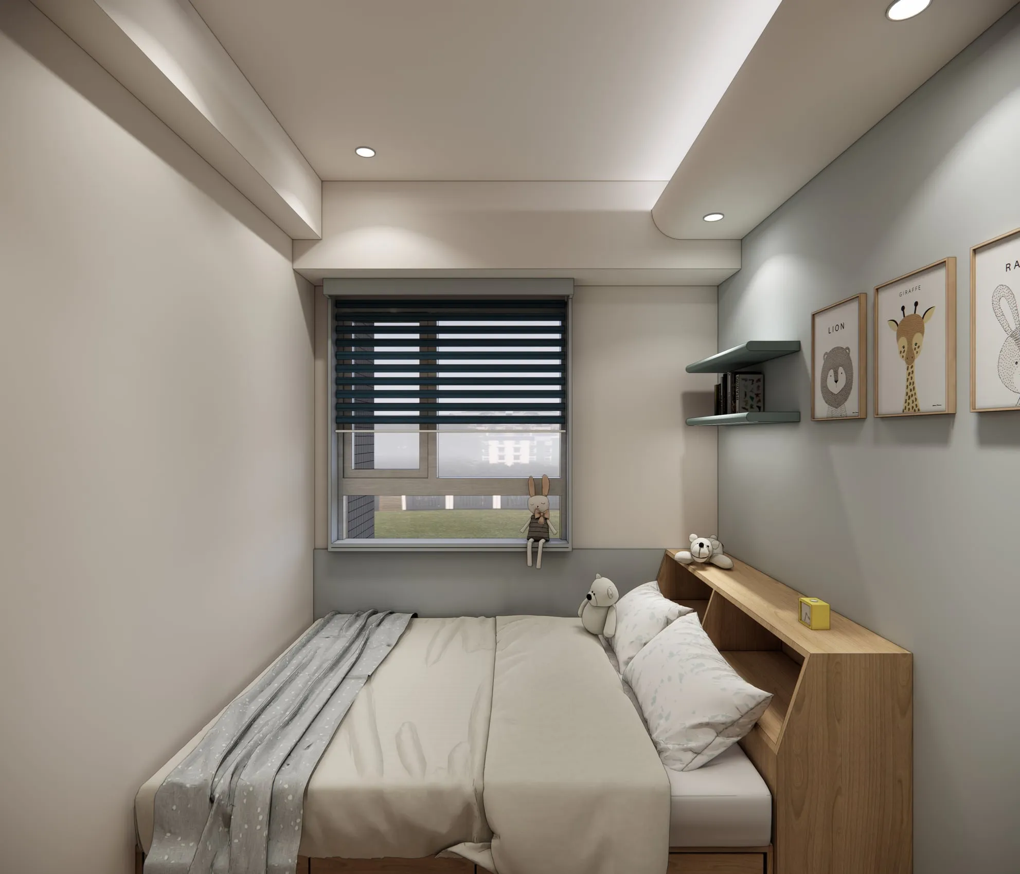 Arc 北投住宅——次臥 1（Bedroom）