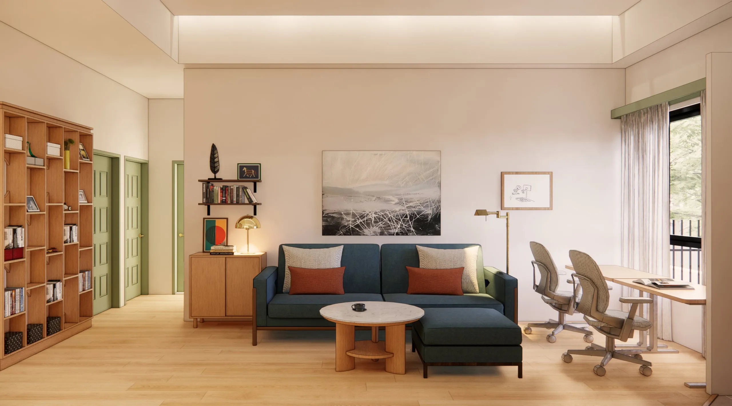 Heirloom 竹北住宅——客廳 2（Living Room）