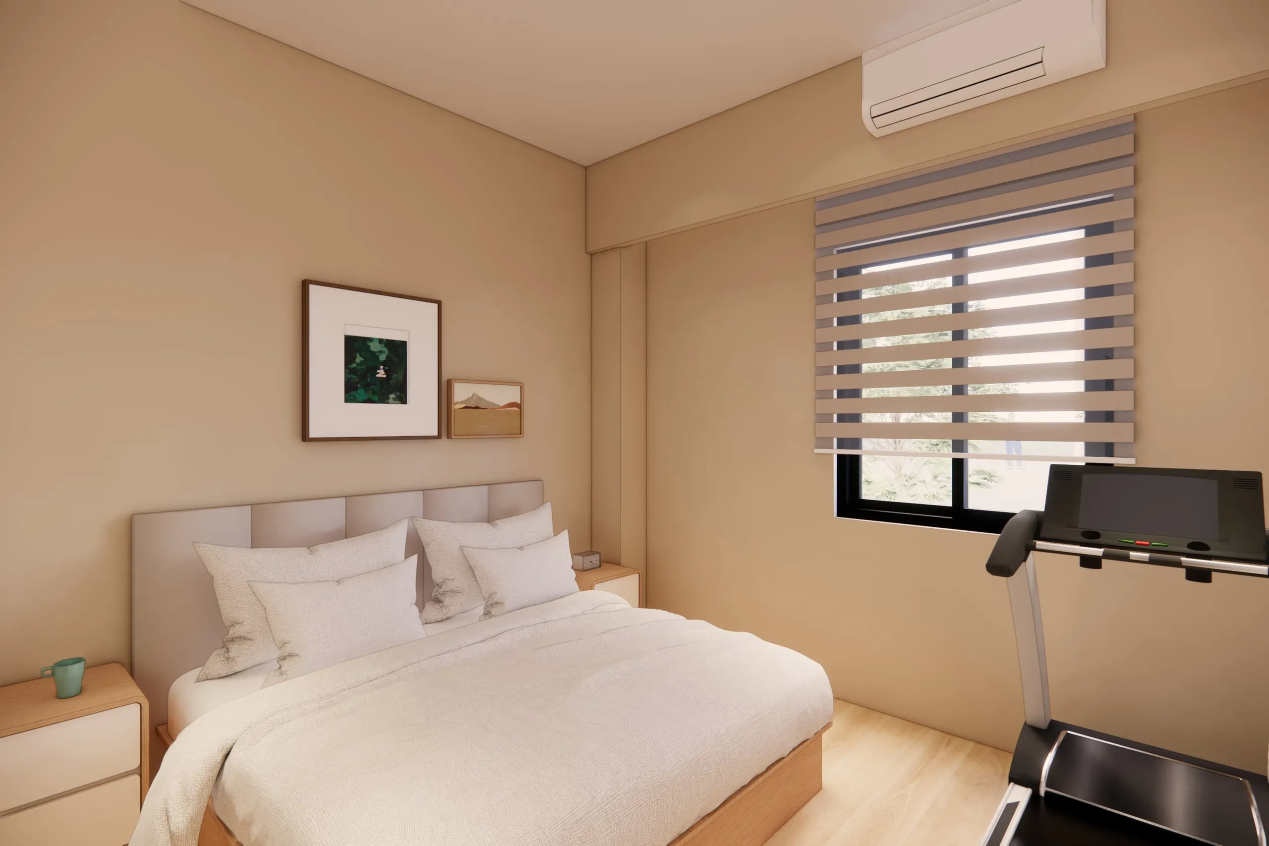 Heirloom 竹北住宅——主臥 1（Master Bedroom）