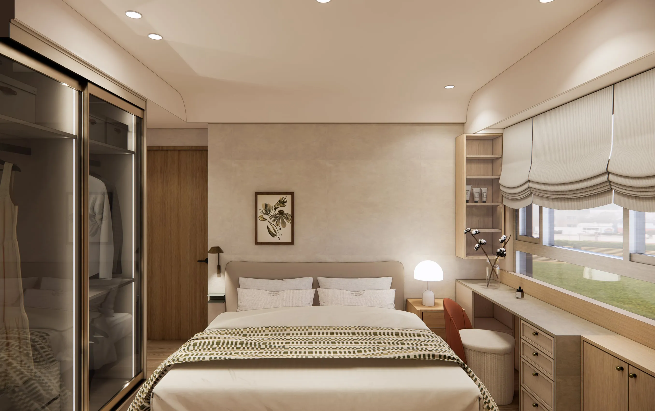 Arc 北投住宅——主臥 1（Master Bedroom）
