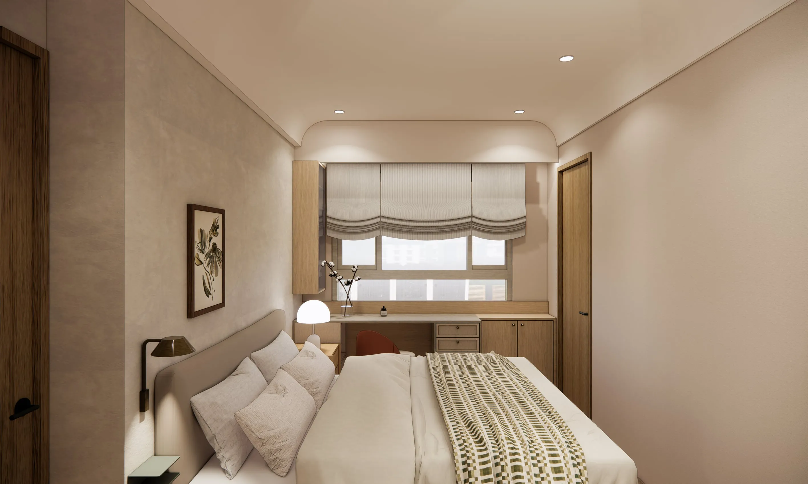 Arc 北投住宅——主臥 2（Master Bedroom）