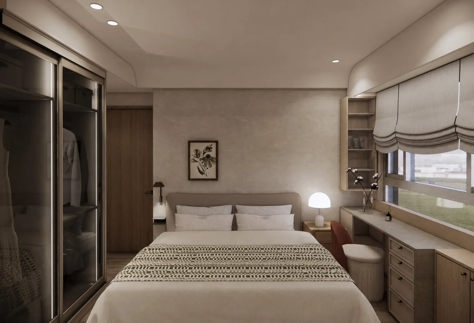 Arc 北投住宅——主臥 3（Master Bedroom）
